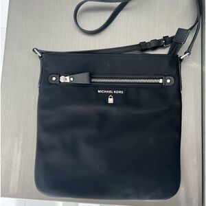 Michael Kors Black Nylon Crossbody